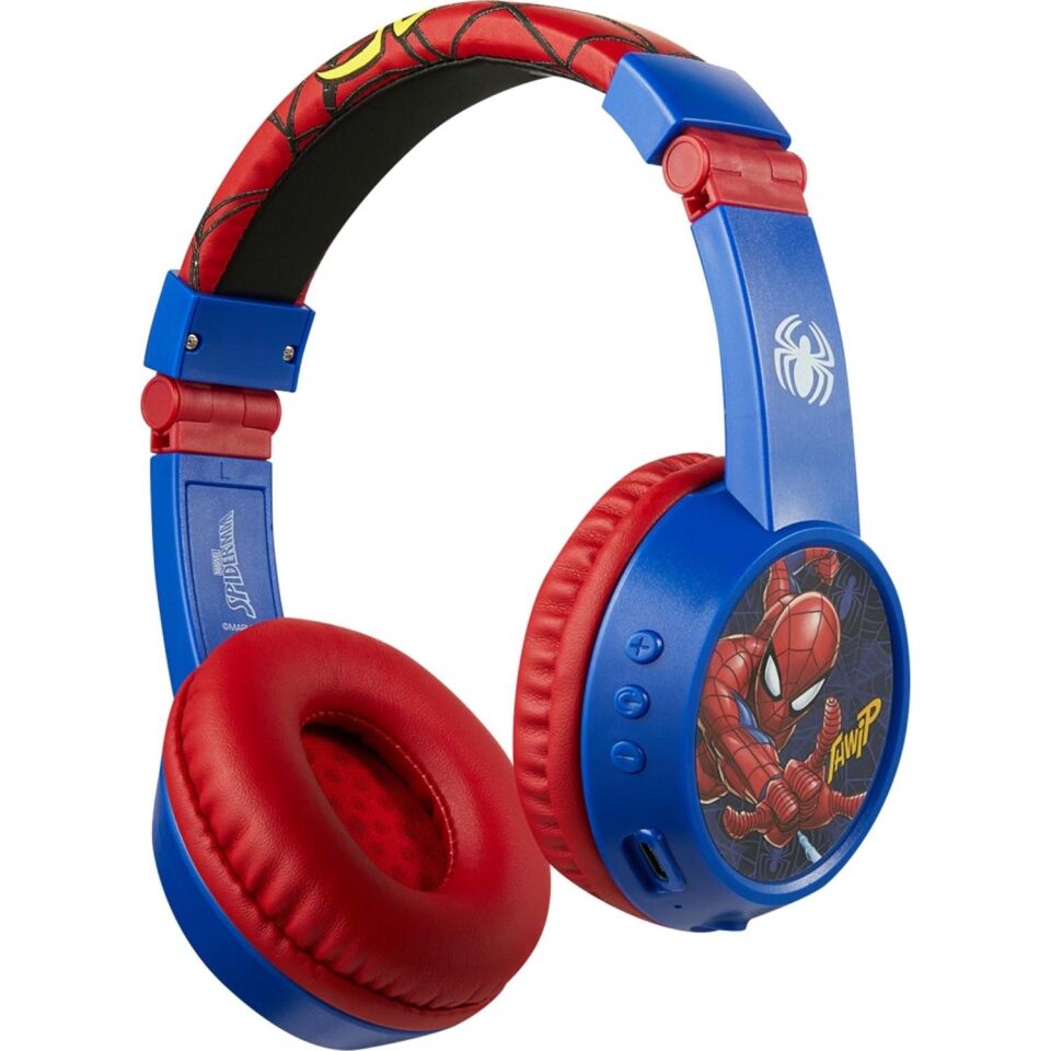 Disney Marvel Spiderman Lisanslı Mikrofonlu Bluetooth Kulak Üstü Çocuk Kulaklığı
