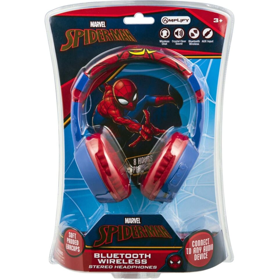 Disney Marvel Spiderman Lisanslı Mikrofonlu Bluetooth Kulak Üstü Çocuk Kulaklığı