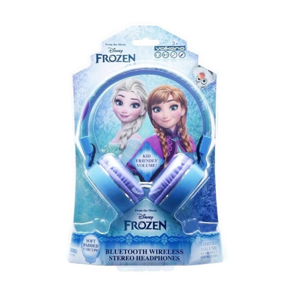 Disney Frozen Karlar Ülkesi Lisanslı Bluetooth Kulak Üstü Çocuk Kulaklığı