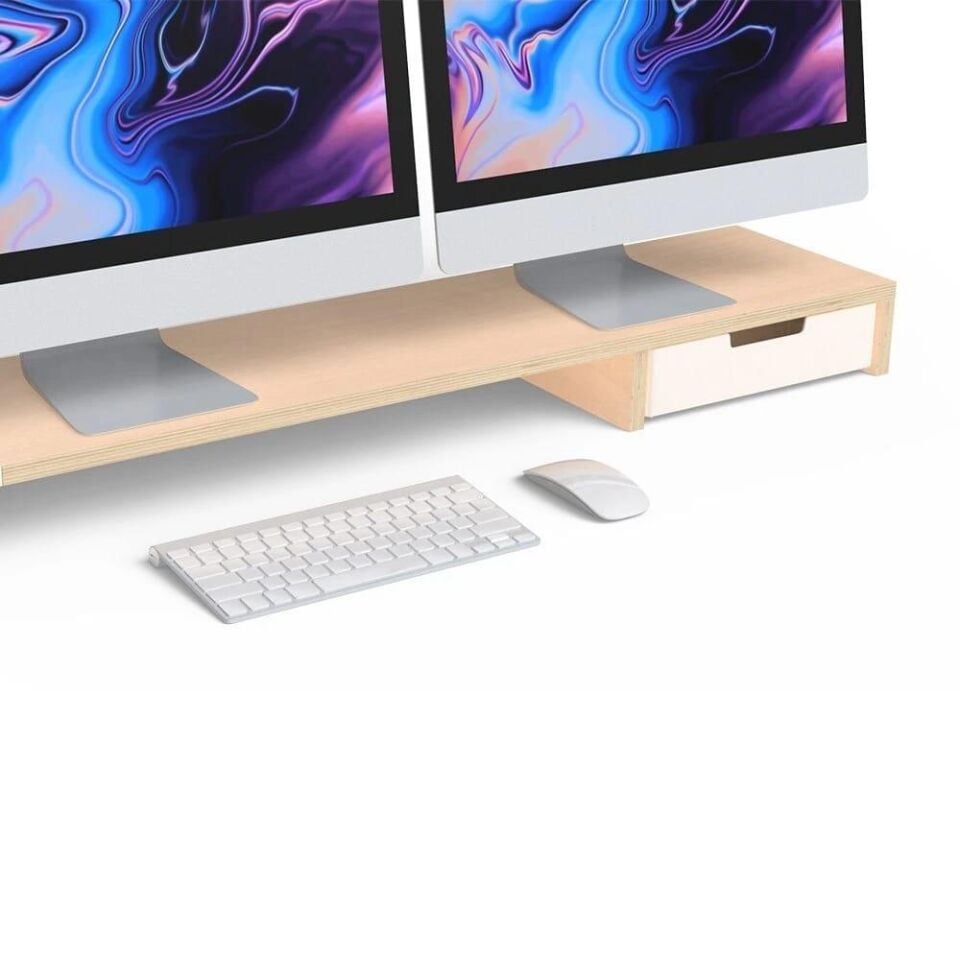 POUT Eyes 9 Wireless Şarj İstasyonlu Monitör Standı All In One