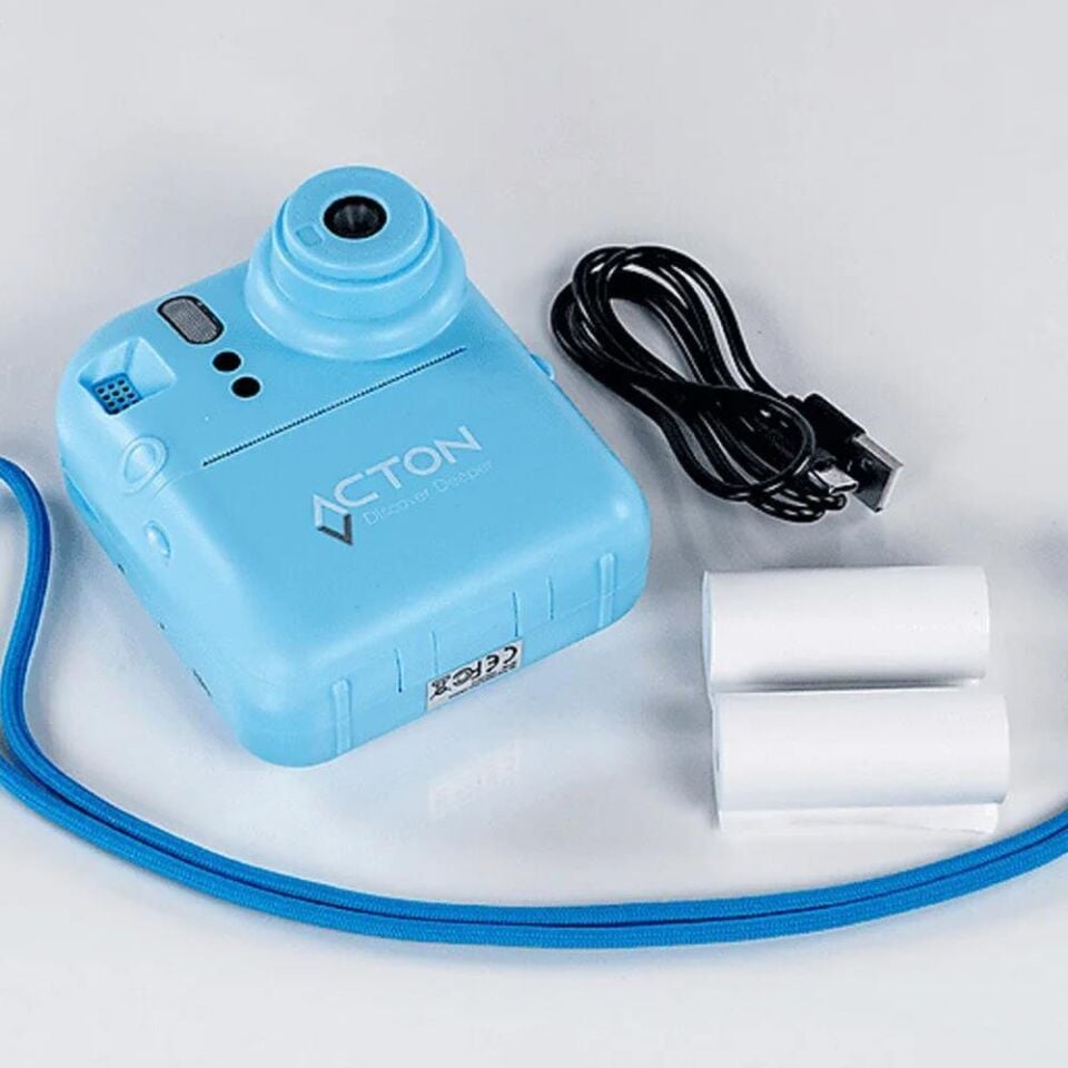 ACTON INSTANT PRINT CAMERA Blue