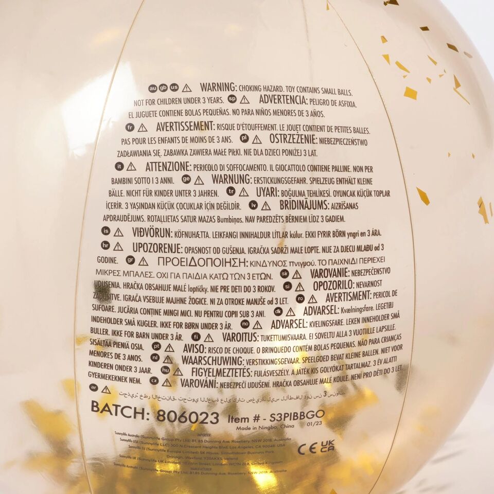 SunnyLife Deniz Topu Ball Glitter