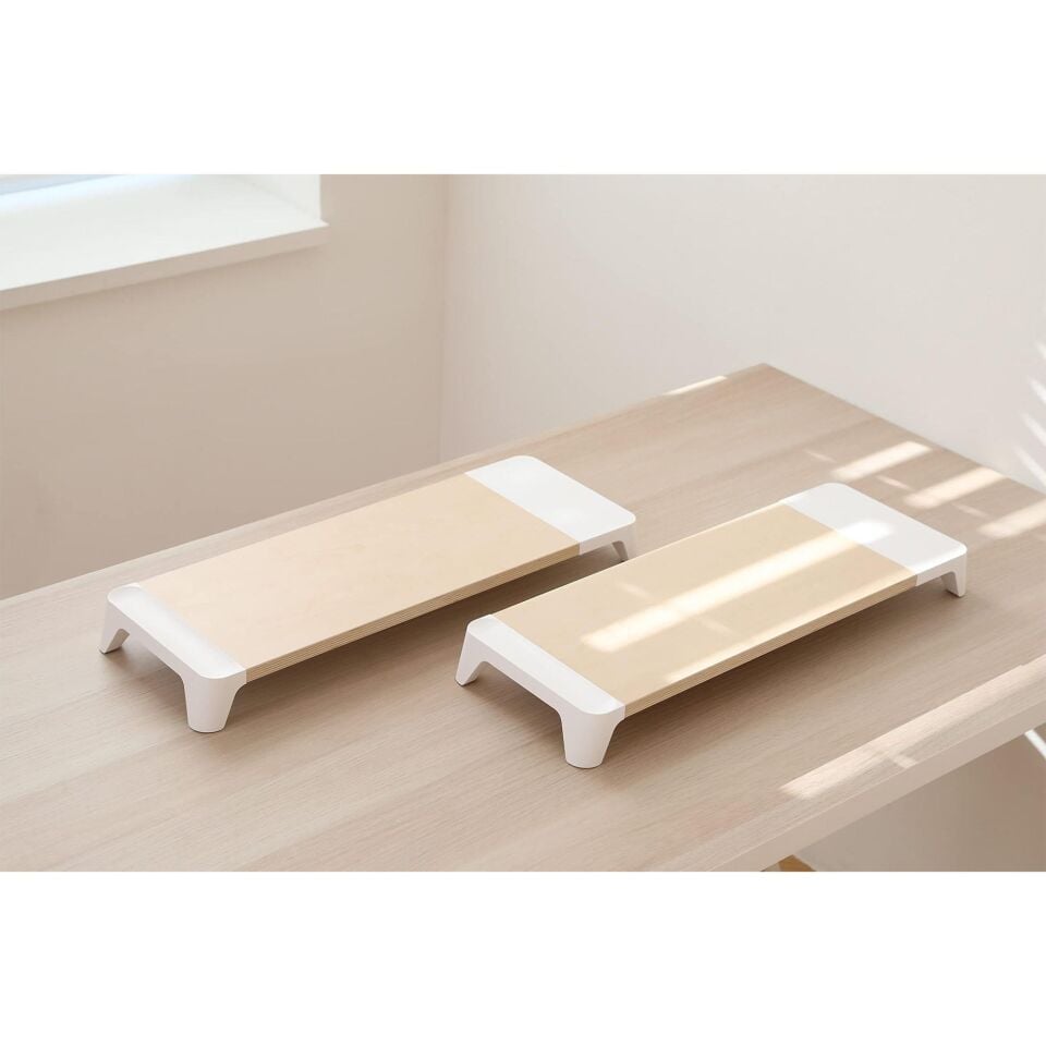 POUT Eyes 8 3in1 Monitör Standı Beyaz