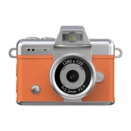 ACTON Picco Flex Flip Ekranlı Retro Photo Kamera Turuncu 1