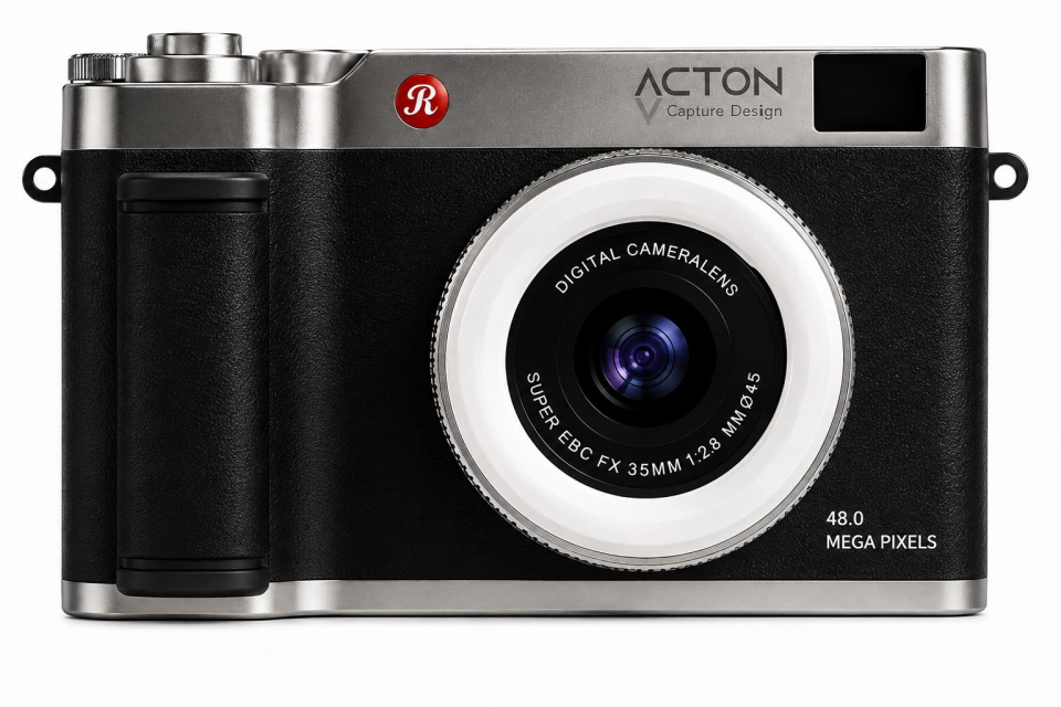 ACTON FOCUS FLEX RETRO DIGITAL FOTOGRAF MAKİNASI Beyaz