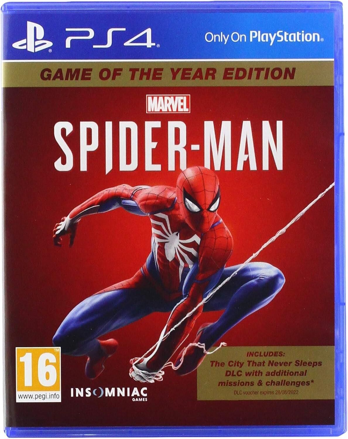 Marvel Spider-Man Game Of The Year Edition Ps4 Ps5 Uyumlu Oyun