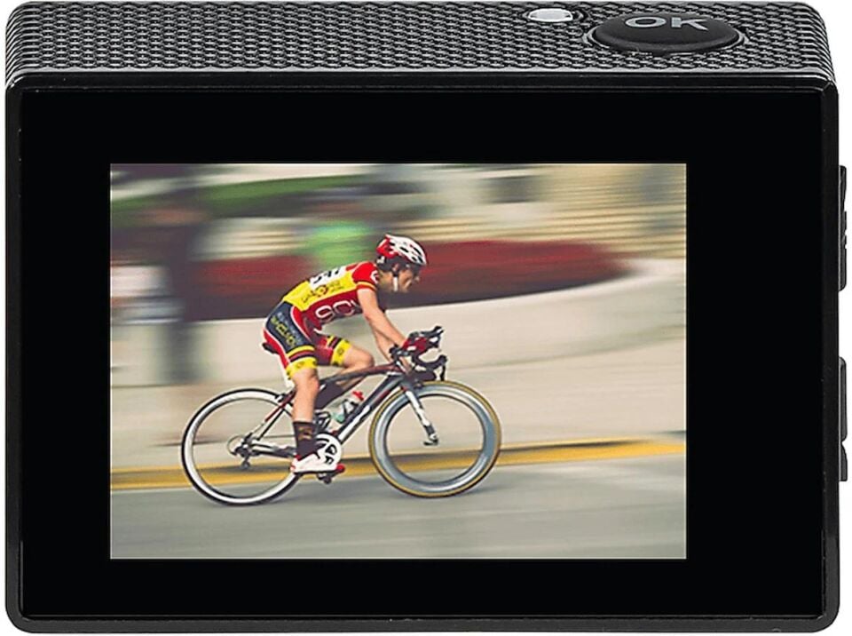 ACTON Silver Full HD WiFi Aksyion Kamera Siyah