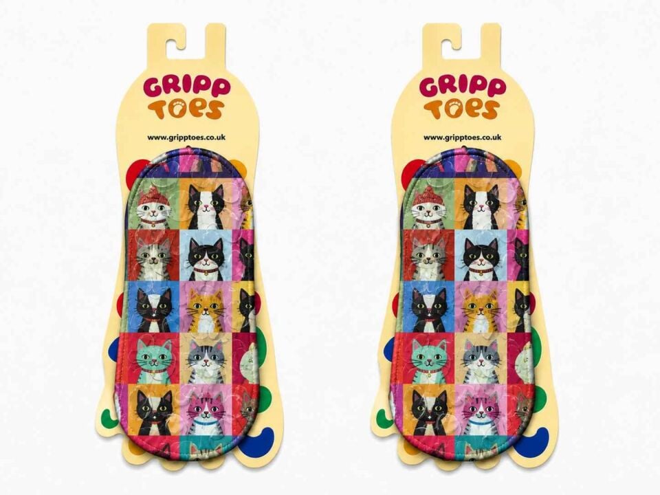 GrippToes Kaymaz Damla Tabanlı Deniz&Havuz Çorabı  H1