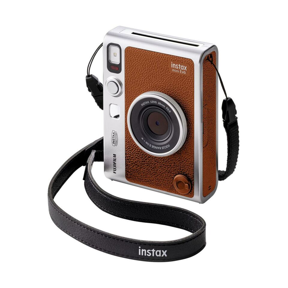 İnstax Mini Evo Fotoğraf Makinesi Kahverengi
