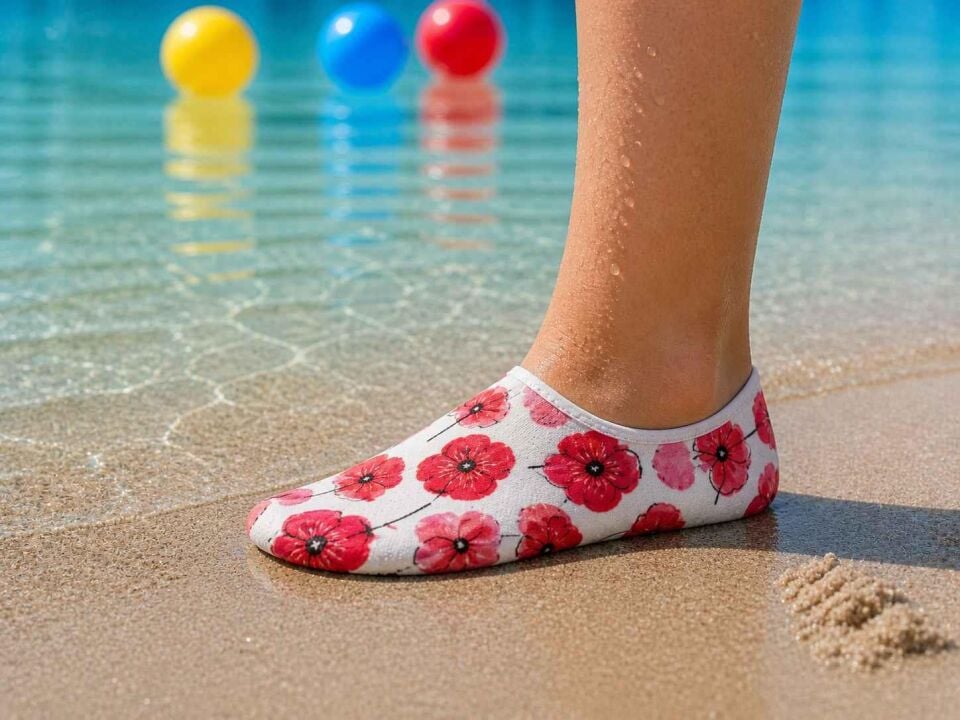 GrippToes Kaymaz Damla Tabanlı Deniz&Havuz Çorabı  I1