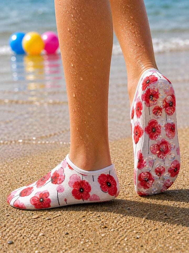 GrippToes Kaymaz Damla Tabanlı Deniz&Havuz Çorabı  I1