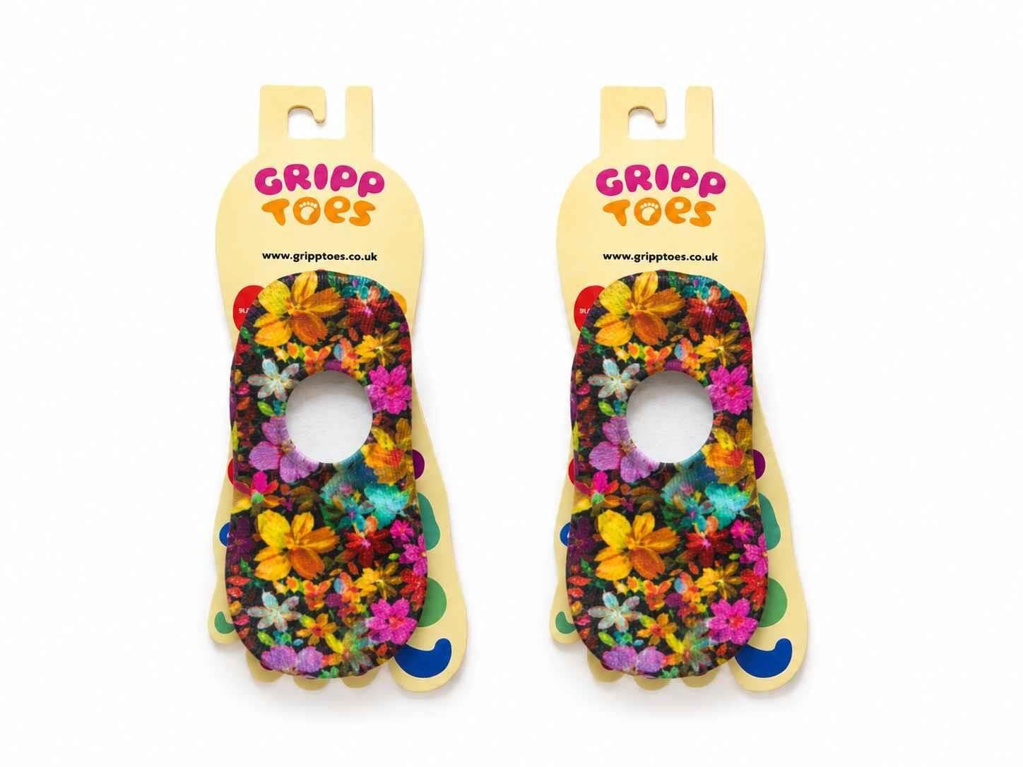 GrippToes Kaymaz Damla Tabanlı Deniz&Havuz Çorabı  J1 Çok Renkli