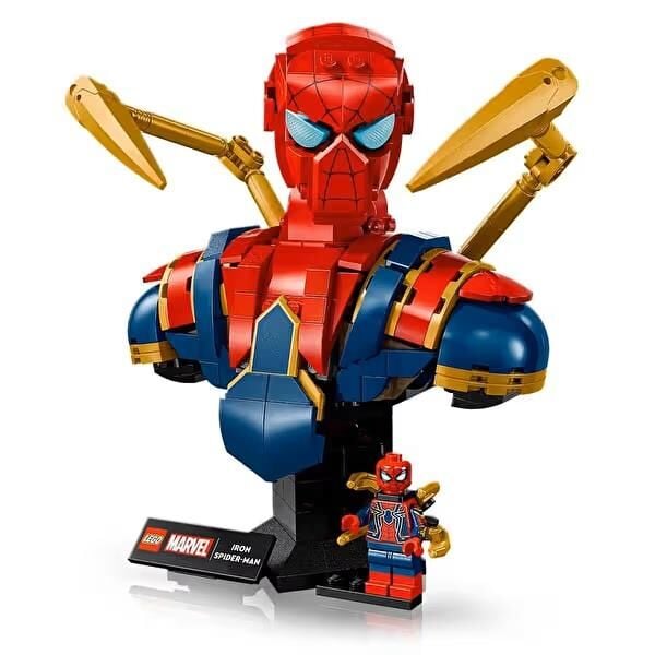 LEGO Iron Spider-Man Büst Seti 76326