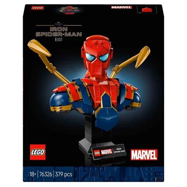 LEGO Iron Spider-Man Büst Seti 76326