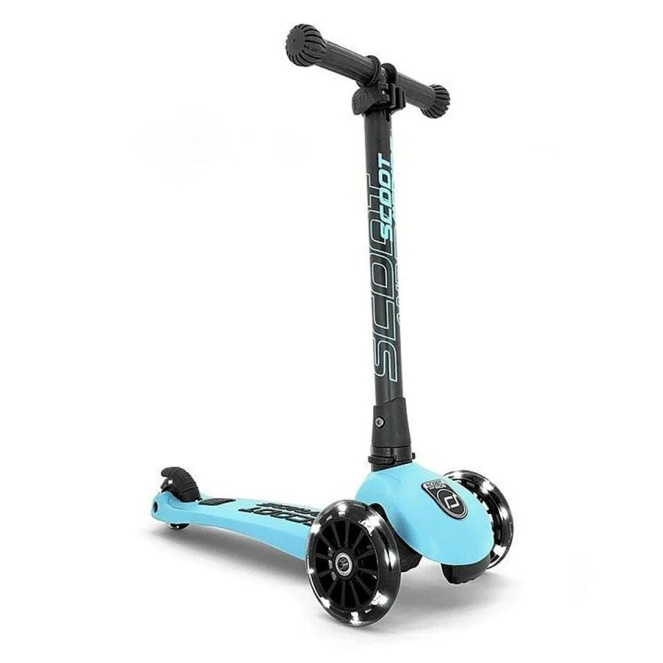 Scoot And Ride Highwaykick 3 Led Tekerlekli Çocuk Scooter Blueberry
