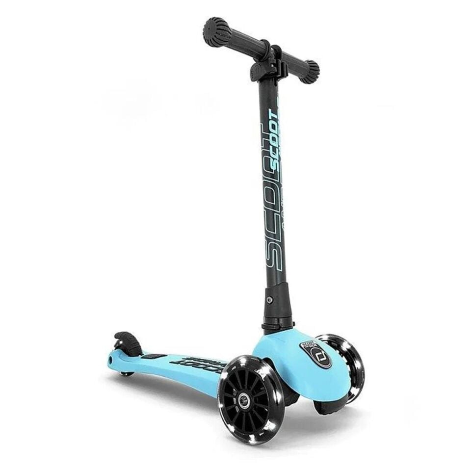 Scoot And Ride Highwaykick 3 Led Tekerlekli Çocuk Scooter Blueberry