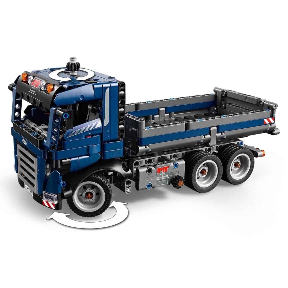 LEGO Technic Damperli Kamyon  9 Yaş ve Üzeri İnşaat Seven Çocuklar için Yaratıcı Oyuncak Yapım Seti 462 Parça 42203