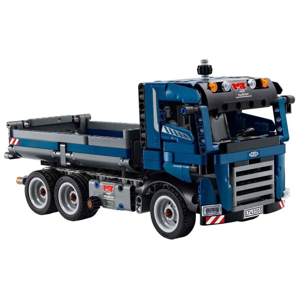 LEGO Technic Damperli Kamyon  9 Yaş ve Üzeri İnşaat Seven Çocuklar için Yaratıcı Oyuncak Yapım Seti 462 Parça 42203
