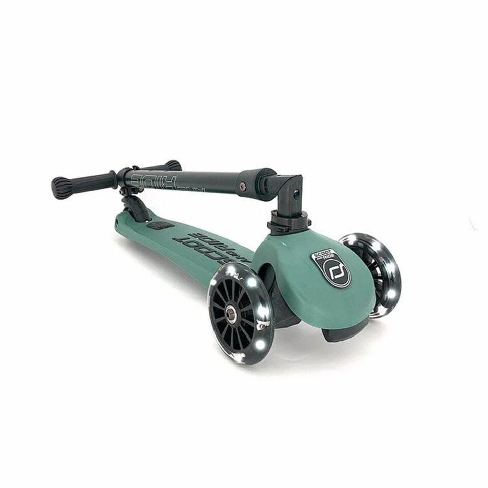 Scoot And Ride Highwaykick 3 Led Tekerlekli Çocuk Scooter Forest