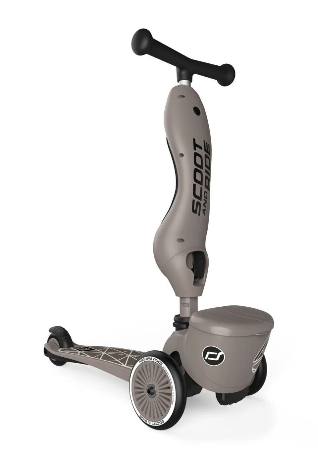 Scoot And Ride Highwaykick 1 Lifestyle Çocuk Scooter Brown Lines
