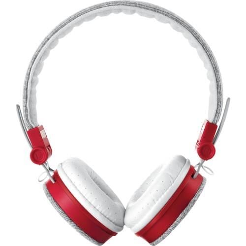 Trust Fyber Kulak Üstü Kulaklık Gri-Kırmızı