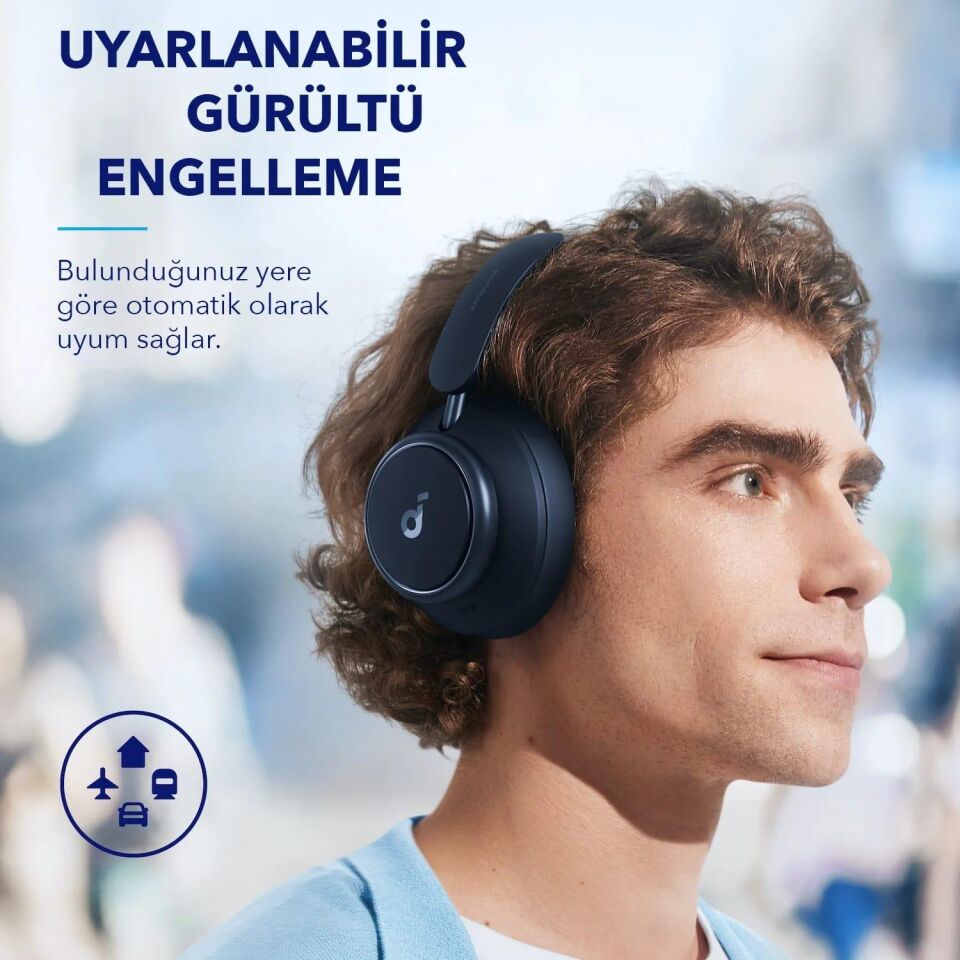 Anker SoundCore Space Q45 Kulak Üstü Bluetooth Kulaklık