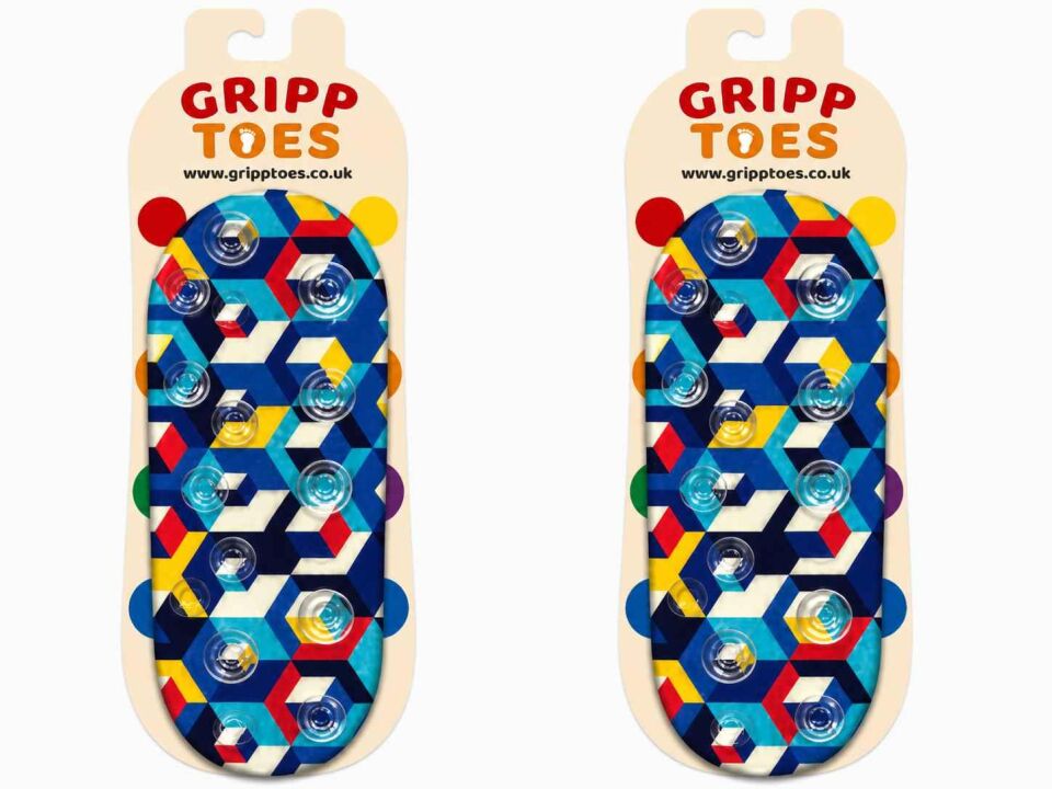 GrippToes Kaymaz Damla Tabanlı Deniz&Havuz Çorabı  K2