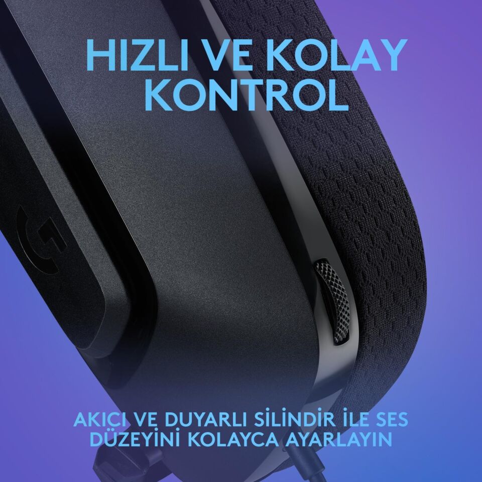 Logitech G335 Kablolu Oyuncu Kulaklığı