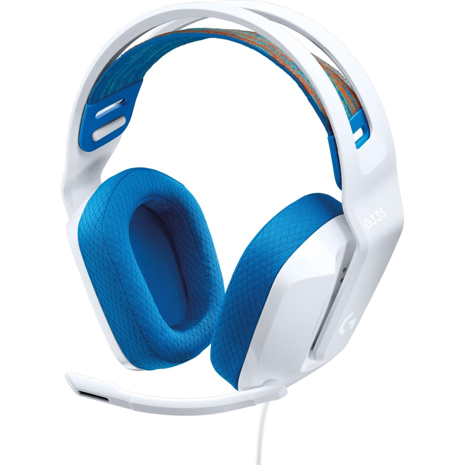 Logitech G335 Kablolu Oyuncu Kulaklığı Beyaz