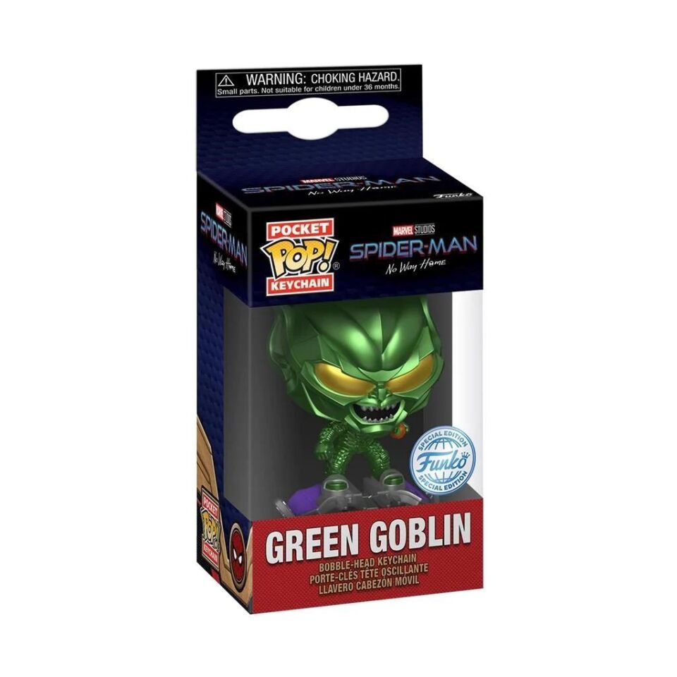 Funko POP Anahtarlık Marvel Spiderman No Way Home - Green Goblin