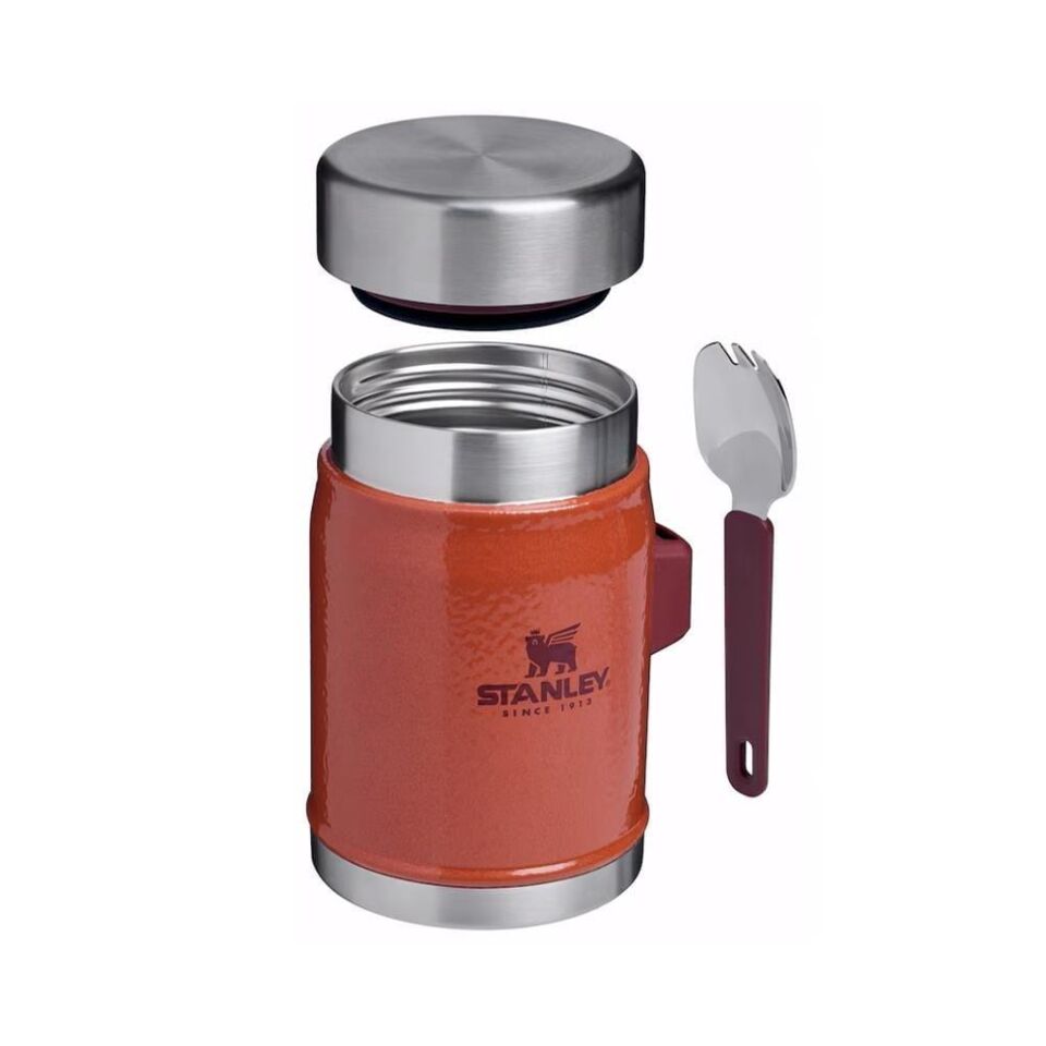 Stanley Classic Legendary Kaşıklı Yemek Termosu 0,4 L – Kil Rengi