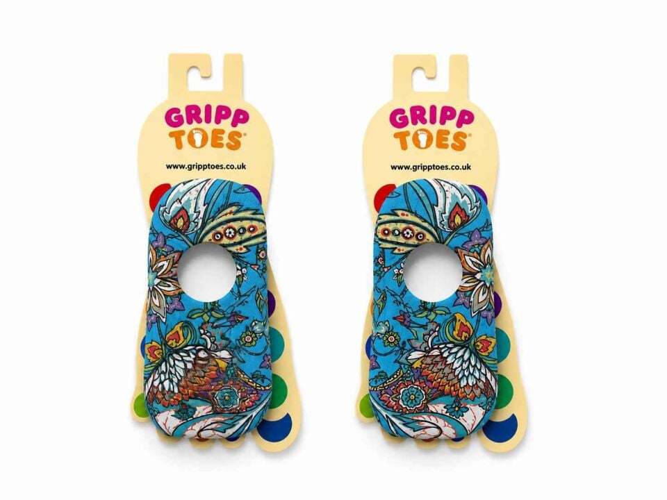 GrippToes Kaymaz Damla Tabanlı Deniz&Havuz Çorabı  L1