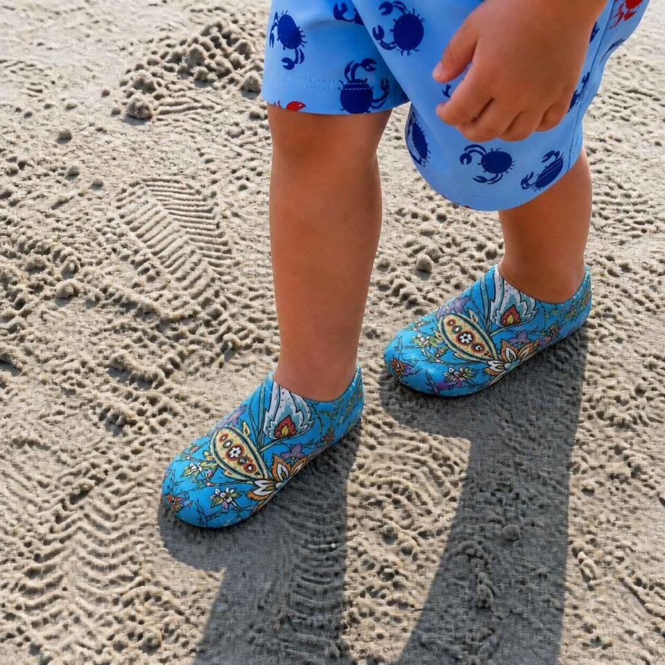 GrippToes Kaymaz Damla Tabanlı Deniz&Havuz Çorabı  L1