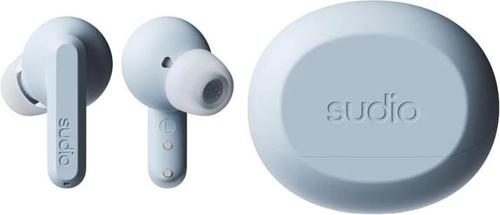 Sudio A3 Pro ANC True Wireless Kulak İçi Kulaklık Powder Blue