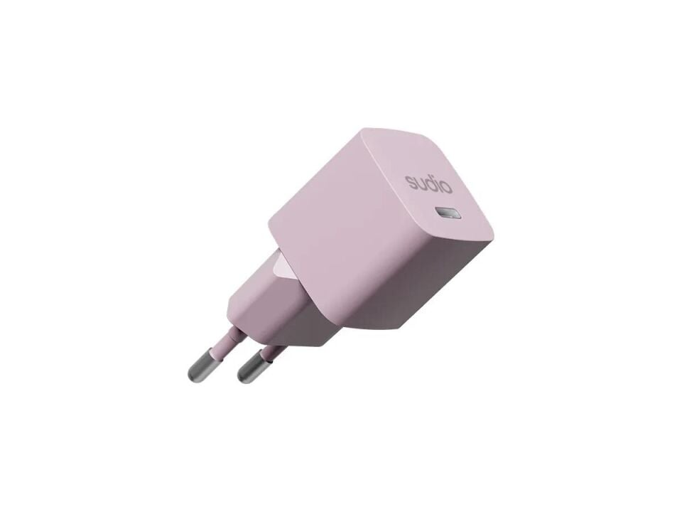 Sudio P1  USB-C Adaptör 25W Pembe