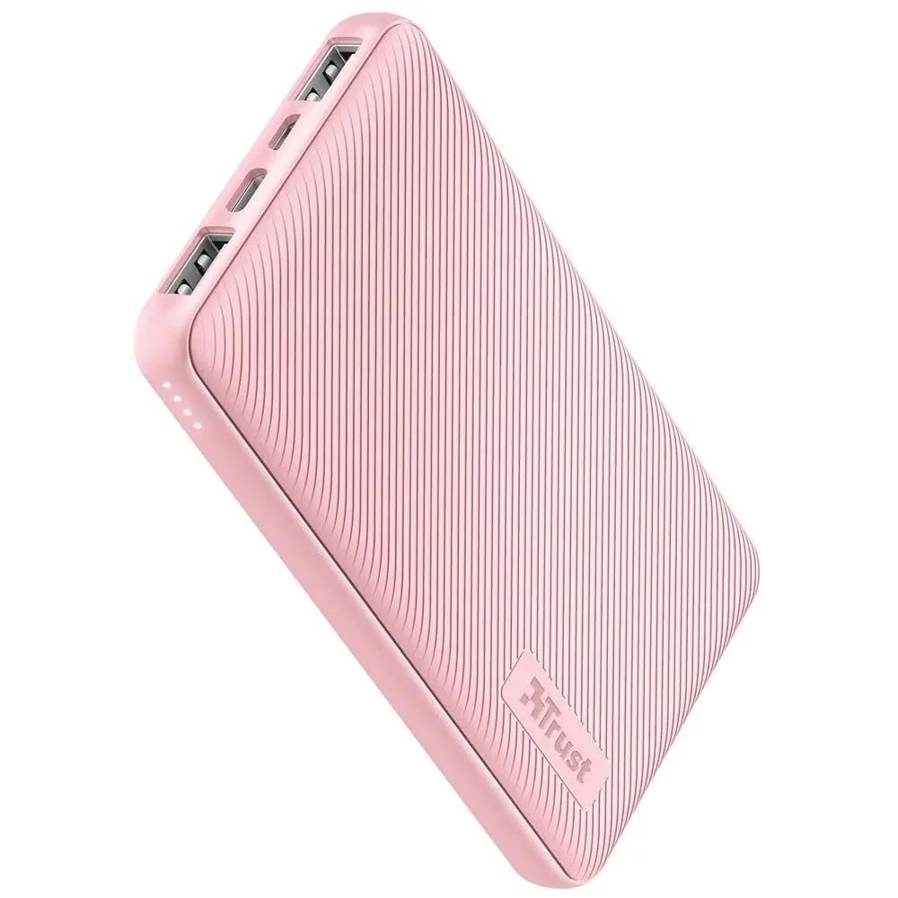 Trust Primo 10000 Mah Hızlı Şarj Powerbank Pembe