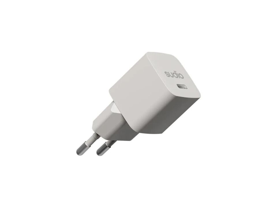 Sudio P1  USB-C Adaptör 25W Beyaz