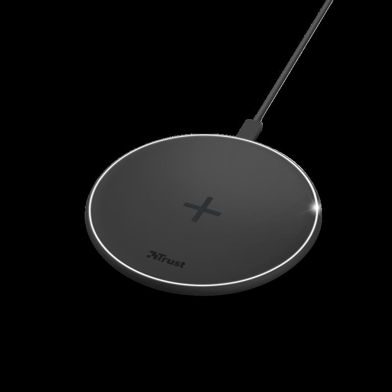 Trust 10W Hızlı Kablosuz Şarj Cihazı Siyah