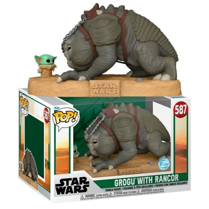 Funko Pop Jumbo: Book Of Boba Fett S2 - Rancor With Grogu Special Edition