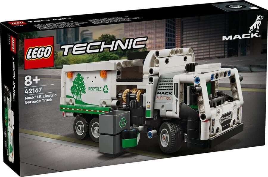 LEGO 42167 Technic Mack LR Electrik Çöp Kamyonu