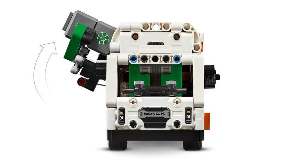 LEGO 42167 Technic Mack LR Electrik Çöp Kamyonu