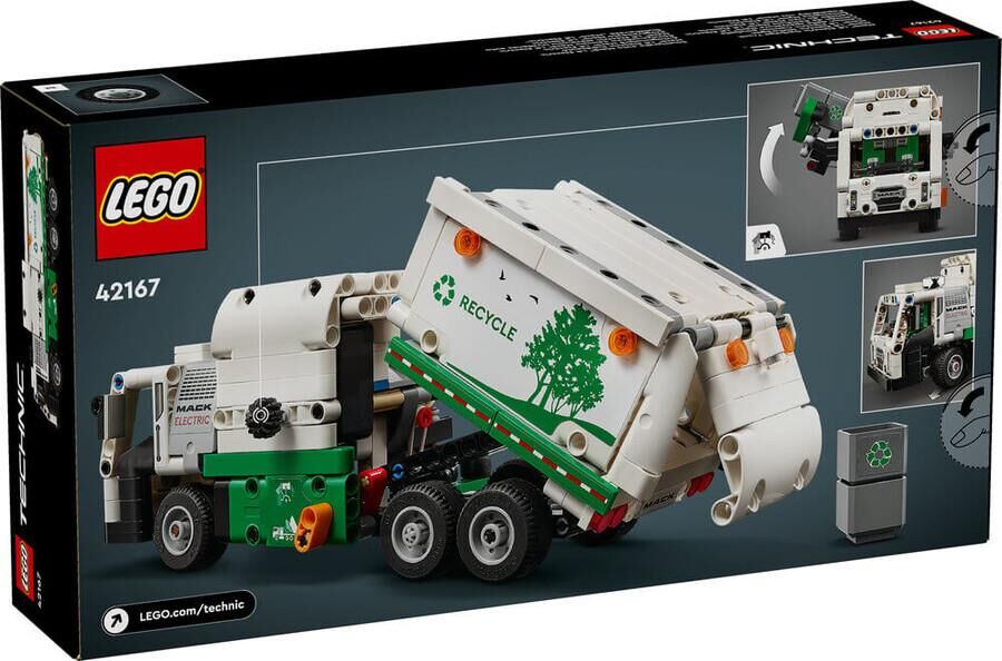 LEGO 42167 Technic Mack LR Electrik Çöp Kamyonu