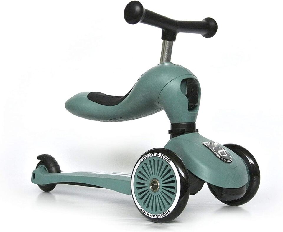 Scoot And Ride Highwaykick 1 Oturaklı Çocuk Scooter Forest