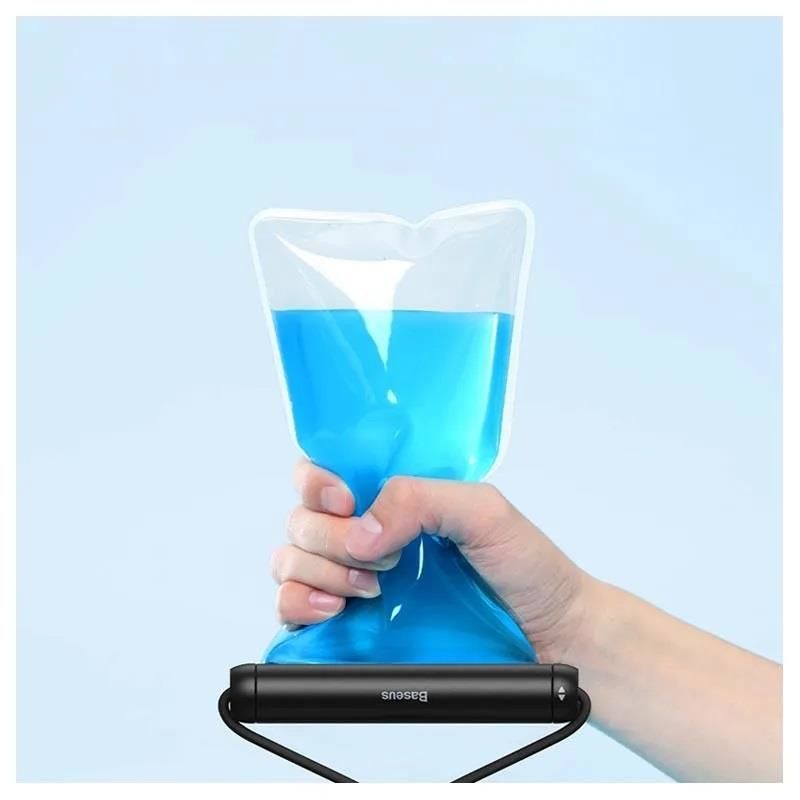 Baseus - IPX8 Su Geçirmez - Su Altı Dokunmatik Telefon Kılıfı Beyaz