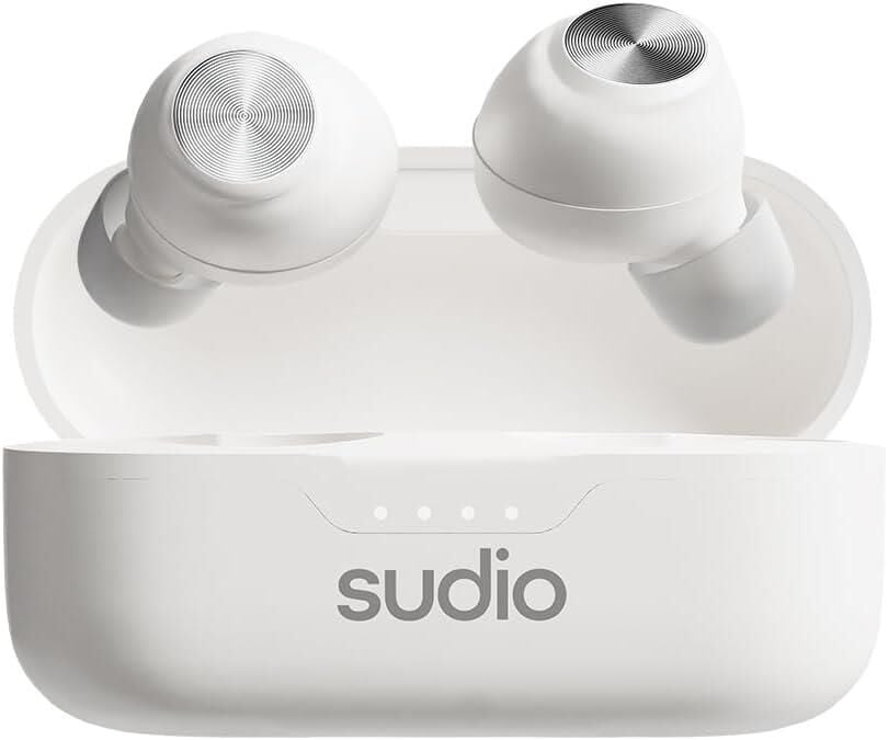 Sudio T3  Kablosuz Kulak İçi Kulaklık White