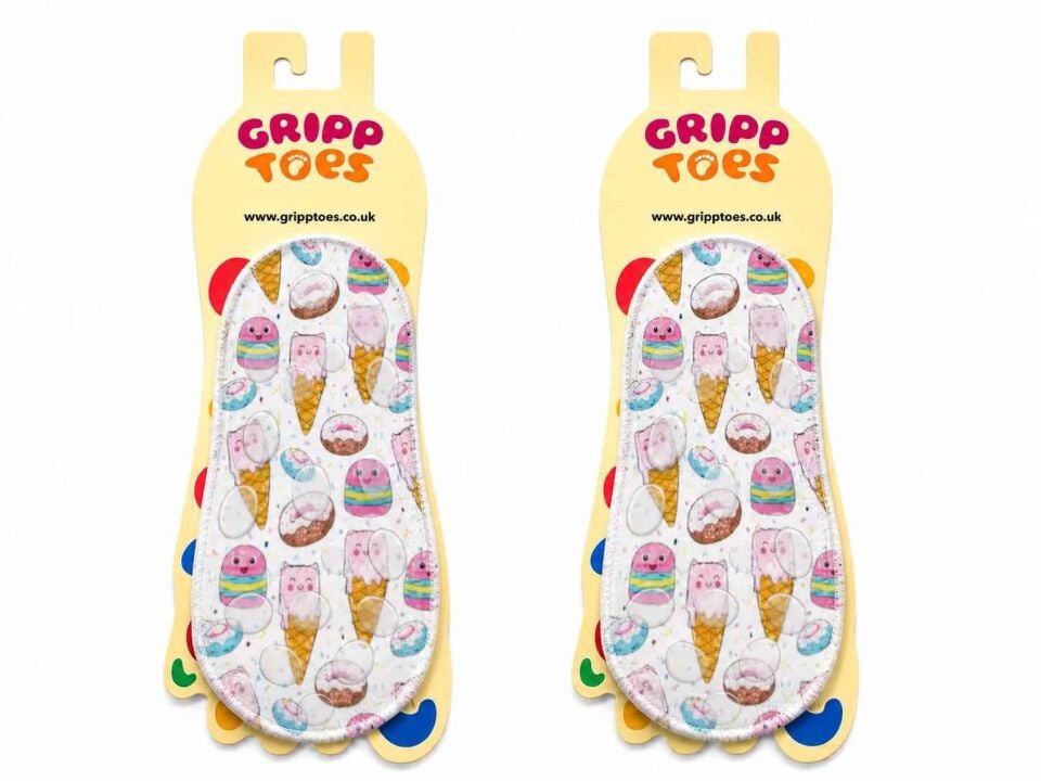 GrippToes Kaymaz Damla Tabanlı Deniz&Havuz Çorabı  O1