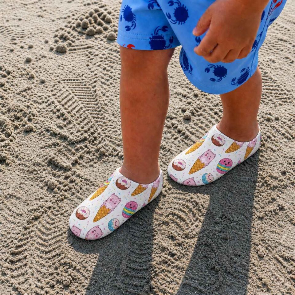 GrippToes Kaymaz Damla Tabanlı Deniz&Havuz Çorabı  O1