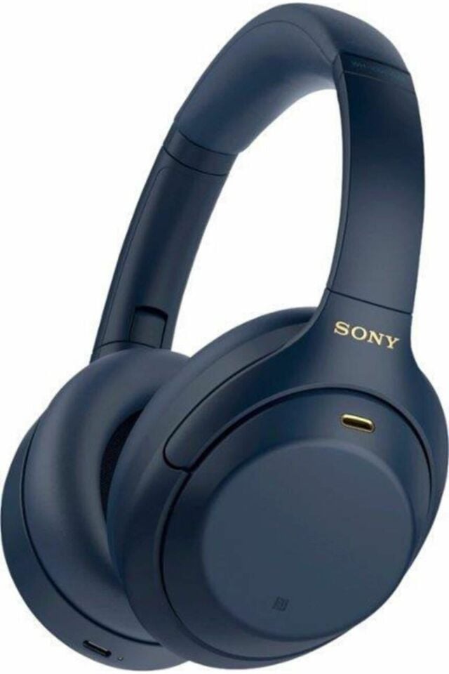 Sony WH-1000XM4 Gürültü Engelleme Özellikli Kablosuz Bluetooth Kulaklık Mavi