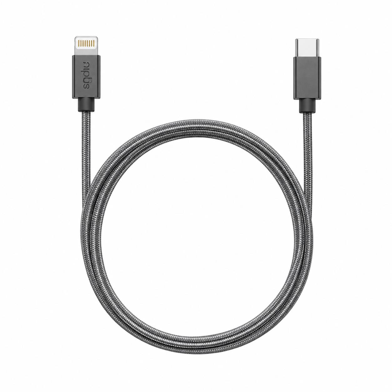 Sudio C1L Cable Yüksek Hızlı USB-C - Lightning Kablo Black