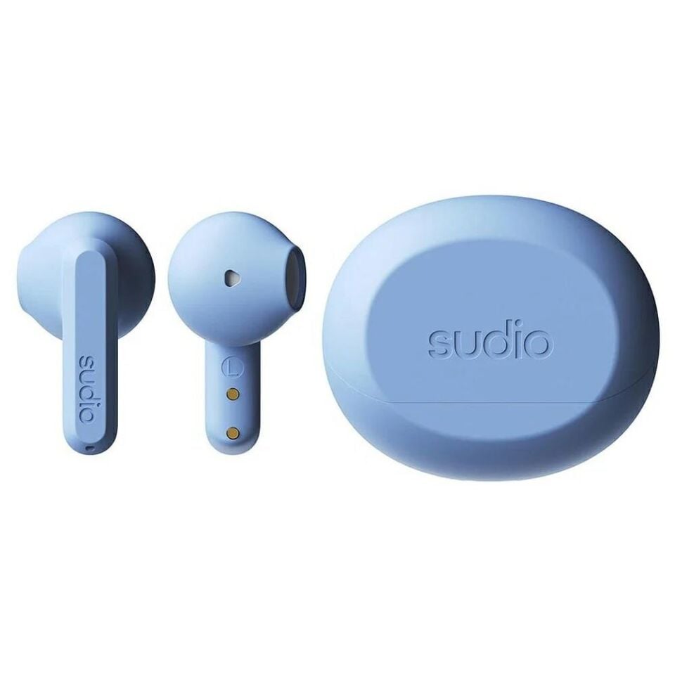 Sudio A3 Kablosuz True Wireless Kulak İçi Kulaklık Misty Blue